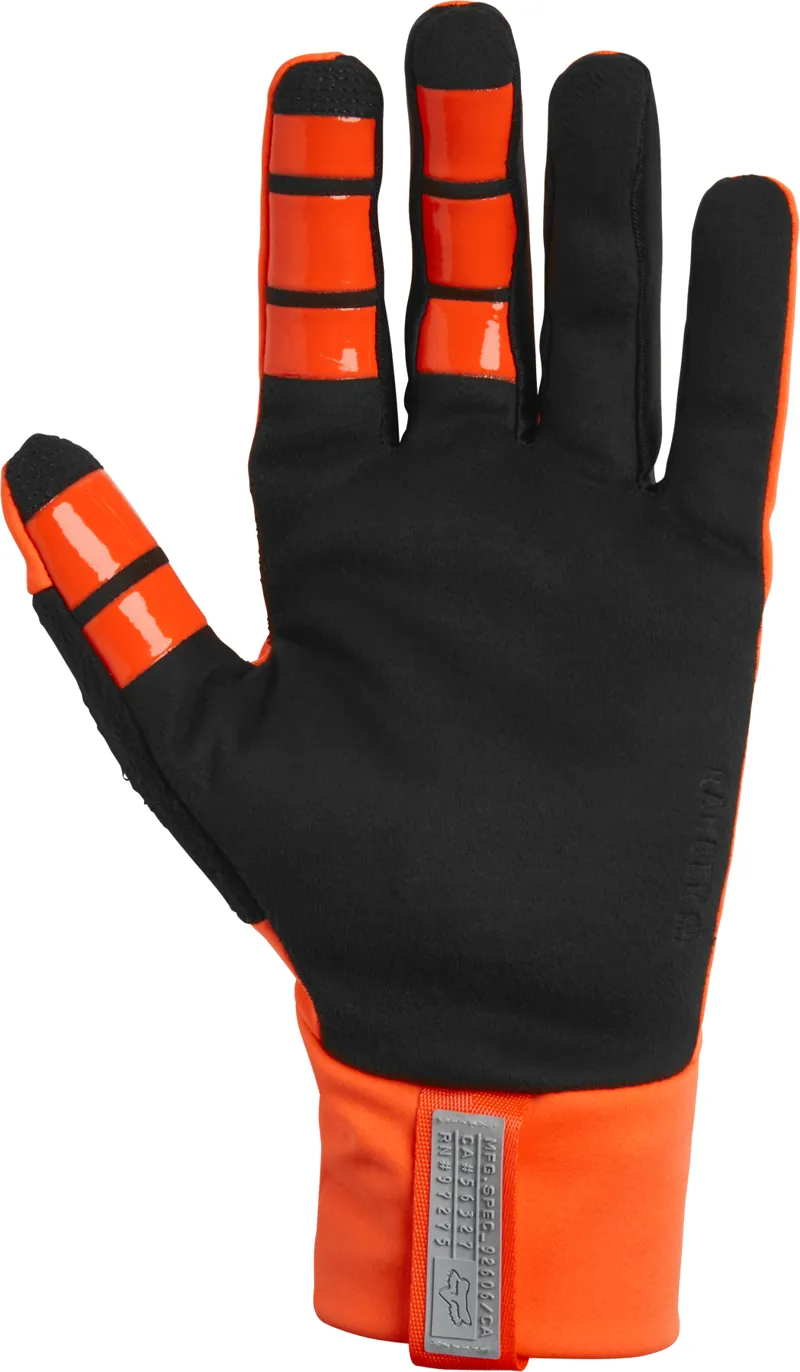Fox Ranger Fire MTB Gloves Flo Orange-1